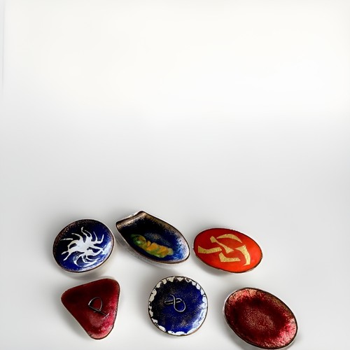 Mcm enamel copper abstract - enamel,